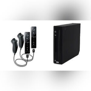 Black Wii Console
